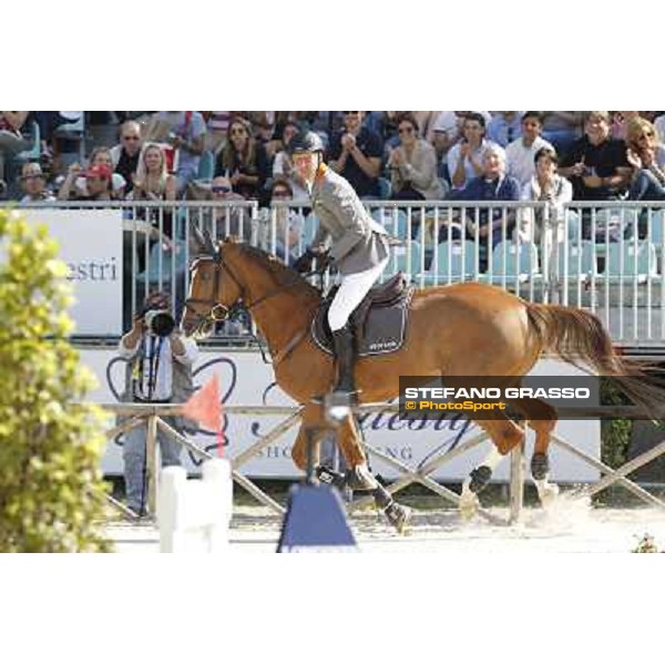 Ludger Beerbaum and Gotha win the Gran Premio Città di Roma Loro Piana Roma - Villa Borghese - 80° Csio Piazza di Siena ph.Stefano Grasso