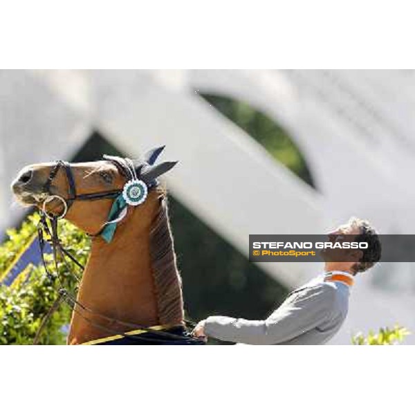 Ludger Beerbaum and Gotha win the Gran Premio Città di Roma Loro Piana Roma - Villa Borghese - 80° Csio Piazza di Siena ph.Stefano Grasso