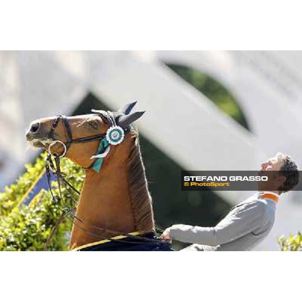 Ludger Beerbaum and Gotha win the Gran Premio Città di Roma Loro Piana Roma - Villa Borghese - 80° Csio Piazza di Siena ph.Stefano Grasso