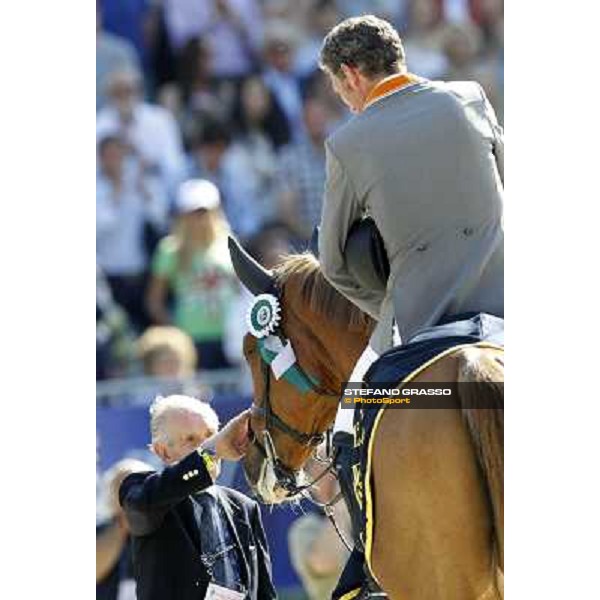 Ludger Beerbaum and Gotha win the Gran Premio Città di Roma Loro Piana Roma - Villa Borghese - 80° Csio Piazza di Siena ph.Stefano Grasso