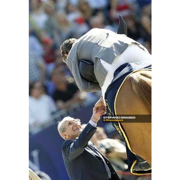 Ludger Beerbaum and Gotha win the Gran Premio Città di Roma Loro Piana Roma - Villa Borghese - 80° Csio Piazza di Siena ph.Stefano Grasso