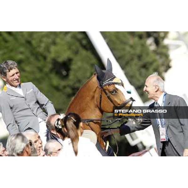 Ludger Beerbaum and Gotha win the Gran Premio Città di Roma Loro Piana Roma - Villa Borghese - 80° Csio Piazza di Siena ph.Stefano Grasso