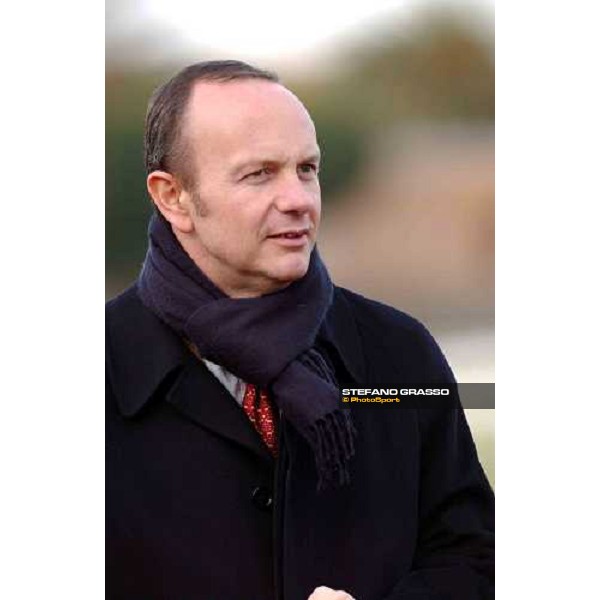 dott.ing. Elio Pautasso, managing director of Capannelle racetrack Roma Capannelle 15 gennaio 2005 ph. Stefano Grasso