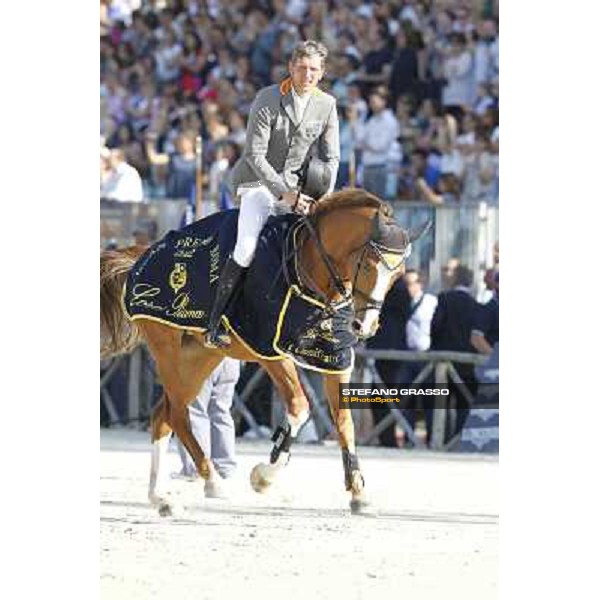 Ludger Beerbaum and Gotha win the Gran Premio Città di Roma Loro Piana Roma - Villa Borghese - 80° Csio Piazza di Siena ph.Stefano Grasso