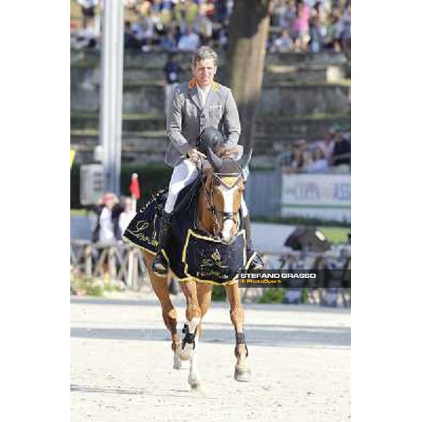 Ludger Beerbaum and Gotha win the Gran Premio Città di Roma Loro Piana Roma - Villa Borghese - 80° Csio Piazza di Siena ph.Stefano Grasso
