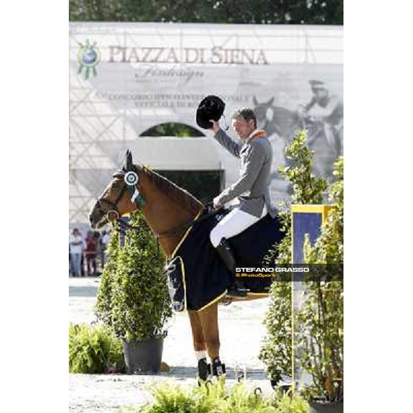 Ludger Beerbaum and Gotha win the Gran Premio Città di Roma Loro Piana Roma - Villa Borghese - 80° Csio Piazza di Siena ph.Stefano Grasso