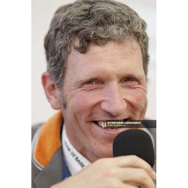 Ludger Beerbaum during the press conference of the Gran Premio Città di Roma Loro Piana Roma - Villa Borghese - 80° Csio Piazza di Siena,27th may 2012 ph.Stefano Grasso
