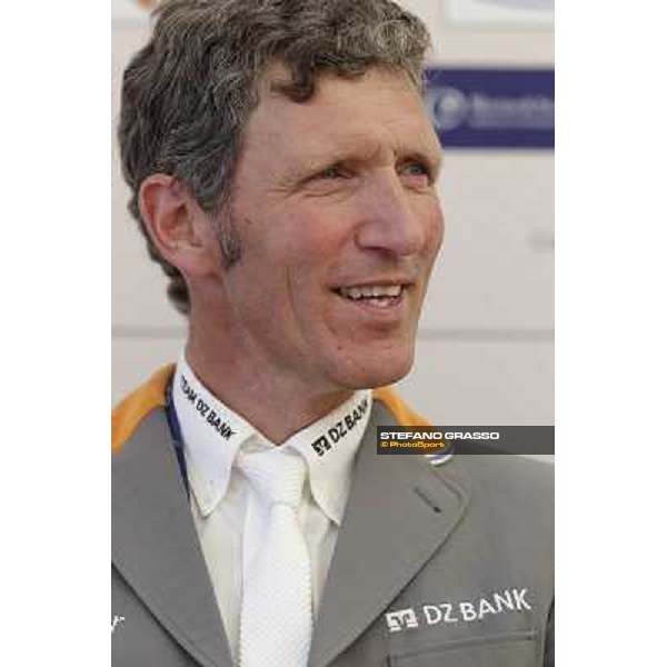 Ludger Beerbaum during the press conference of the Gran Premio Città di Roma Loro Piana Roma - Villa Borghese - 80° Csio Piazza di Siena,27th may 2012 ph.Stefano Grasso