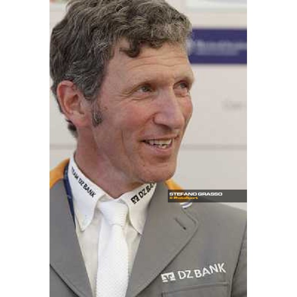Ludger Beerbaum during the press conference of the Gran Premio Città di Roma Loro Piana Roma - Villa Borghese - 80° Csio Piazza di Siena,27th may 2012 ph.Stefano Grasso