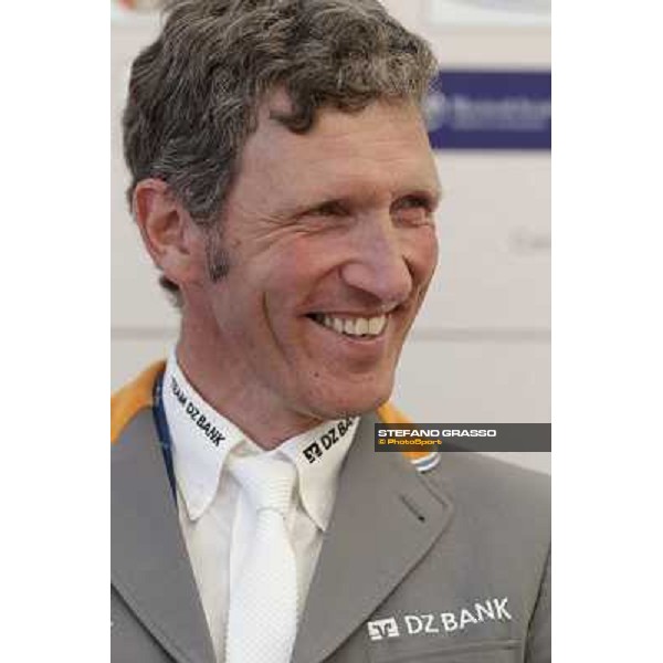 Ludger Beerbaum during the press conference of the Gran Premio Città di Roma Loro Piana Roma - Villa Borghese - 80° Csio Piazza di Siena,27th may 2012 ph.Stefano Grasso
