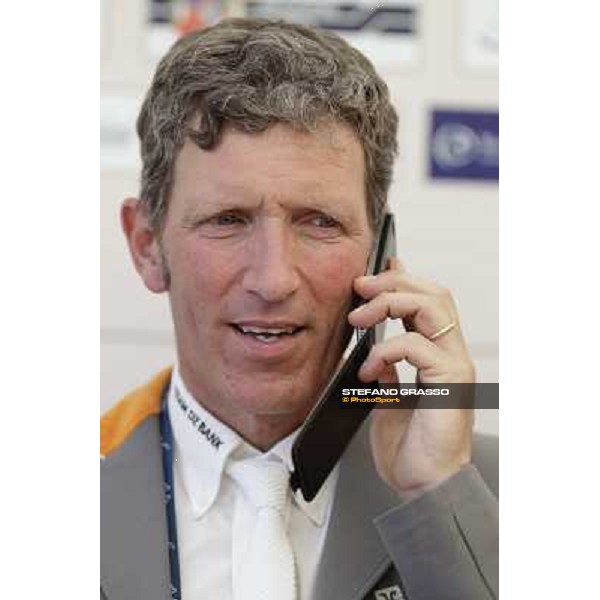 Ludger Beerbaum during the press conference of the Gran Premio Città di Roma Loro Piana Roma - Villa Borghese - 80° Csio Piazza di Siena,27th may 2012 ph.Stefano Grasso