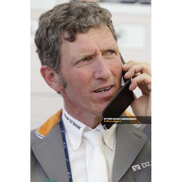 Ludger Beerbaum during the press conference of the Gran Premio Città di Roma Loro Piana Roma - Villa Borghese - 80° Csio Piazza di Siena,27th may 2012 ph.Stefano Grasso