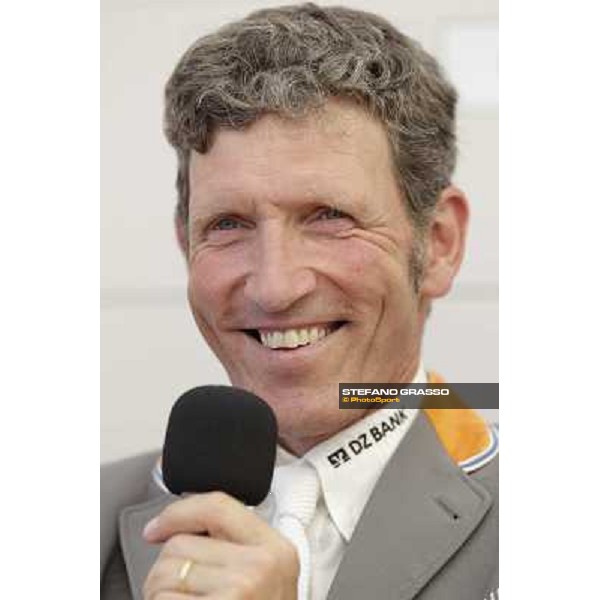 Ludger Beerbaum during the press conference of the Gran Premio Città di Roma Loro Piana Roma - Villa Borghese - 80° Csio Piazza di Siena,27th may 2012 ph.Stefano Grasso