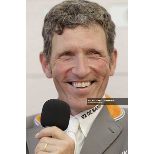 Ludger Beerbaum during the press conference of the Gran Premio Città di Roma Loro Piana Roma - Villa Borghese - 80° Csio Piazza di Siena,27th may 2012 ph.Stefano Grasso