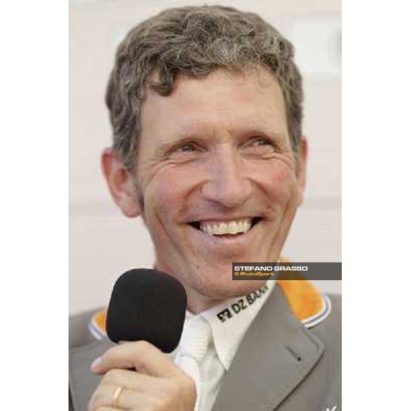 Ludger Beerbaum during the press conference of the Gran Premio Città di Roma Loro Piana Roma - Villa Borghese - 80° Csio Piazza di Siena,27th may 2012 ph.Stefano Grasso
