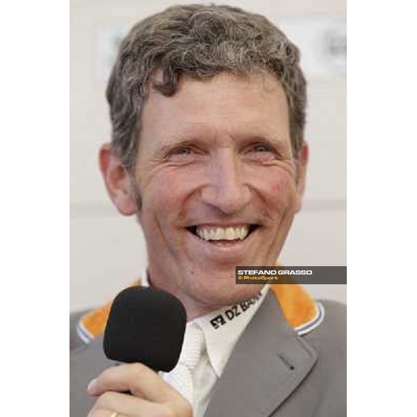 Ludger Beerbaum during the press conference of the Gran Premio Città di Roma Loro Piana Roma - Villa Borghese - 80° Csio Piazza di Siena,27th may 2012 ph.Stefano Grasso