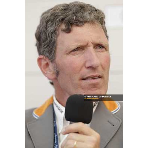 Ludger Beerbaum during the press conference of the Gran Premio Città di Roma Loro Piana Roma - Villa Borghese - 80° Csio Piazza di Siena,27th may 2012 ph.Stefano Grasso