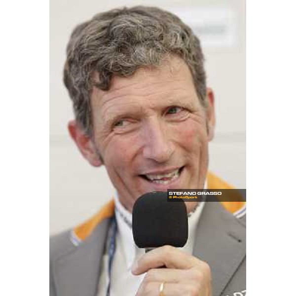 Ludger Beerbaum during the press conference of the Gran Premio Città di Roma Loro Piana Roma - Villa Borghese - 80° Csio Piazza di Siena,27th may 2012 ph.Stefano Grasso