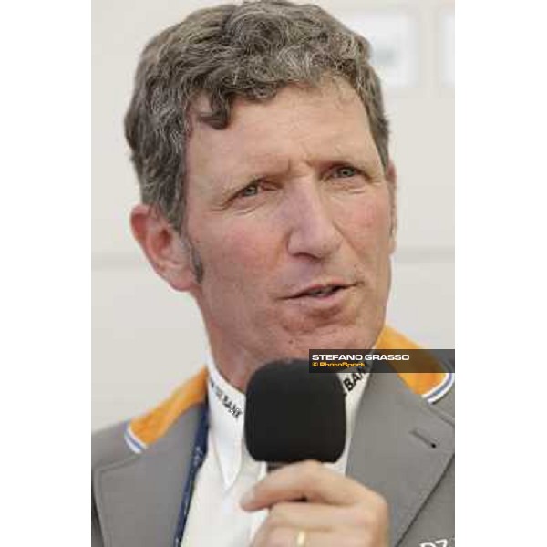 Ludger Beerbaum during the press conference of the Gran Premio Città di Roma Loro Piana Roma - Villa Borghese - 80° Csio Piazza di Siena,27th may 2012 ph.Stefano Grasso