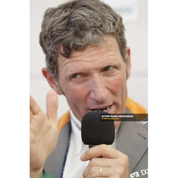Ludger Beerbaum during the press conference of the Gran Premio Città di Roma Loro Piana Roma - Villa Borghese - 80° Csio Piazza di Siena,27th may 2012 ph.Stefano Grasso
