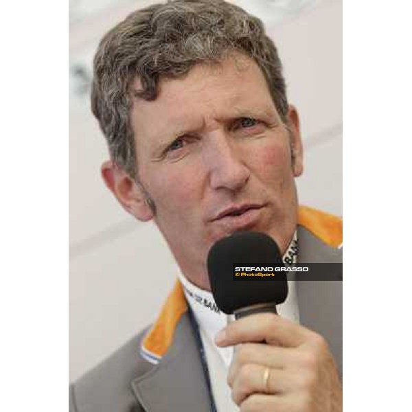 Ludger Beerbaum during the press conference of the Gran Premio Città di Roma Loro Piana Roma - Villa Borghese - 80° Csio Piazza di Siena,27th may 2012 ph.Stefano Grasso