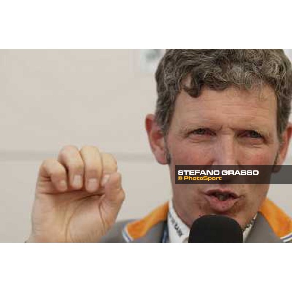 Ludger Beerbaum during the press conference of the Gran Premio Città di Roma Loro Piana Roma - Villa Borghese - 80° Csio Piazza di Siena,27th may 2012 ph.Stefano Grasso