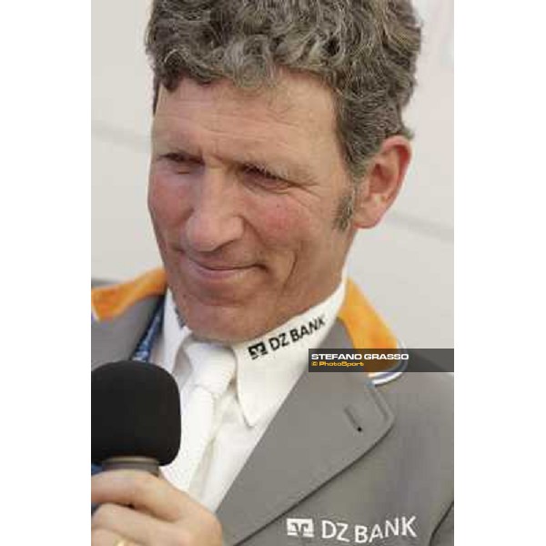 Ludger Beerbaum during the press conference of the Gran Premio Città di Roma Loro Piana Roma - Villa Borghese - 80° Csio Piazza di Siena,27th may 2012 ph.Stefano Grasso