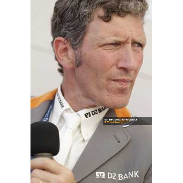 Ludger Beerbaum during the press conference of the Gran Premio Città di Roma Loro Piana Roma - Villa Borghese - 80° Csio Piazza di Siena,27th may 2012 ph.Stefano Grasso