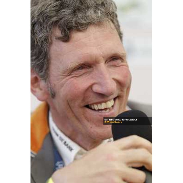 Ludger Beerbaum during the press conference of the Gran Premio Città di Roma Loro Piana Roma - Villa Borghese - 80° Csio Piazza di Siena,27th may 2012 ph.Stefano Grasso
