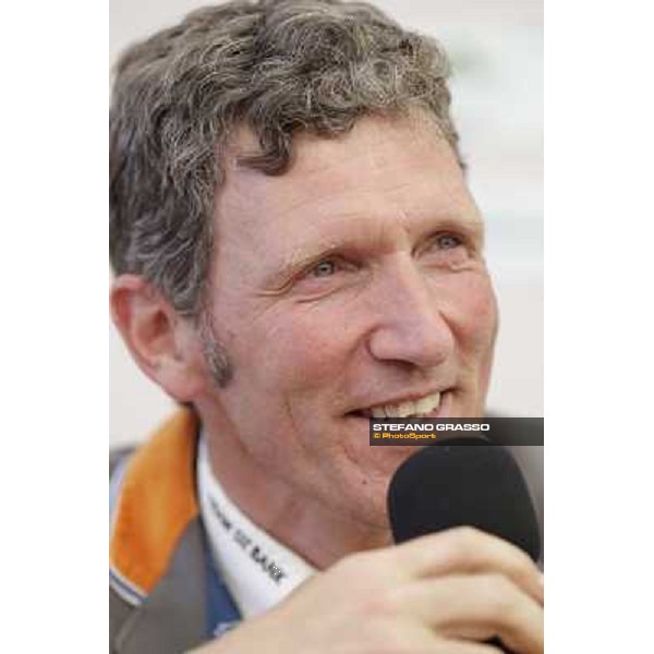 Ludger Beerbaum during the press conference of the Gran Premio Città di Roma Loro Piana Roma - Villa Borghese - 80° Csio Piazza di Siena,27th may 2012 ph.Stefano Grasso