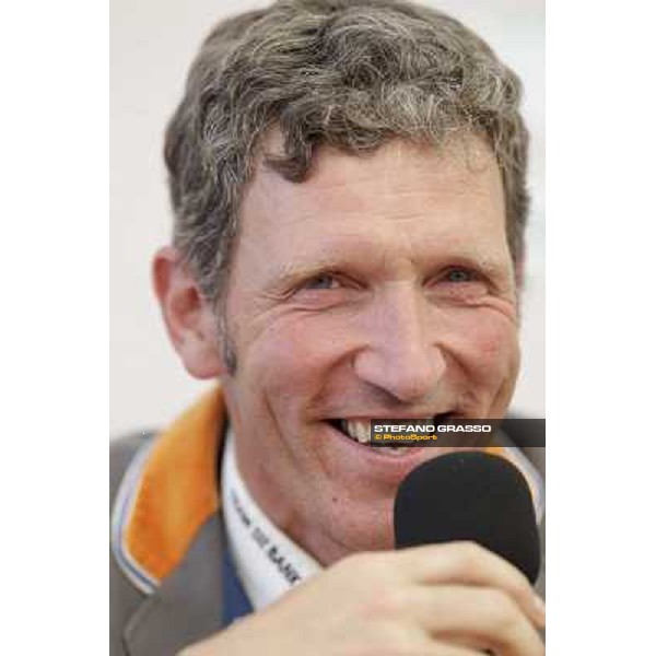 Ludger Beerbaum during the press conference of the Gran Premio Città di Roma Loro Piana Roma - Villa Borghese - 80° Csio Piazza di Siena,27th may 2012 ph.Stefano Grasso
