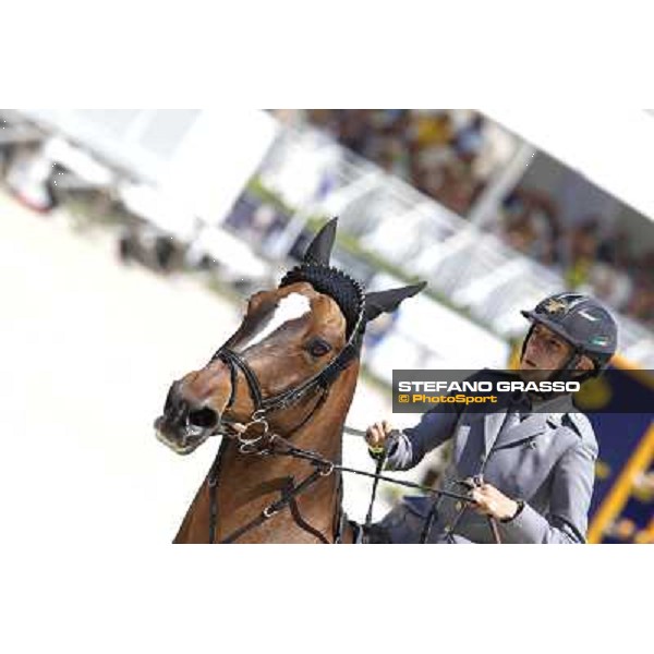 Francesca Capponi and Stallone Gran Premio Città di Roma Loro Piana Roma - Villa Borghese - 80° Csio Piazza di Siena,27th may 2012 ph.Stefano Grasso