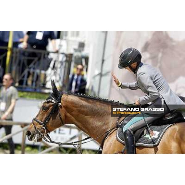 Francesca Capponi and Stallone Gran Premio Città di Roma Loro Piana Roma - Villa Borghese - 80° Csio Piazza di Siena,27th may 2012 ph.Stefano Grasso