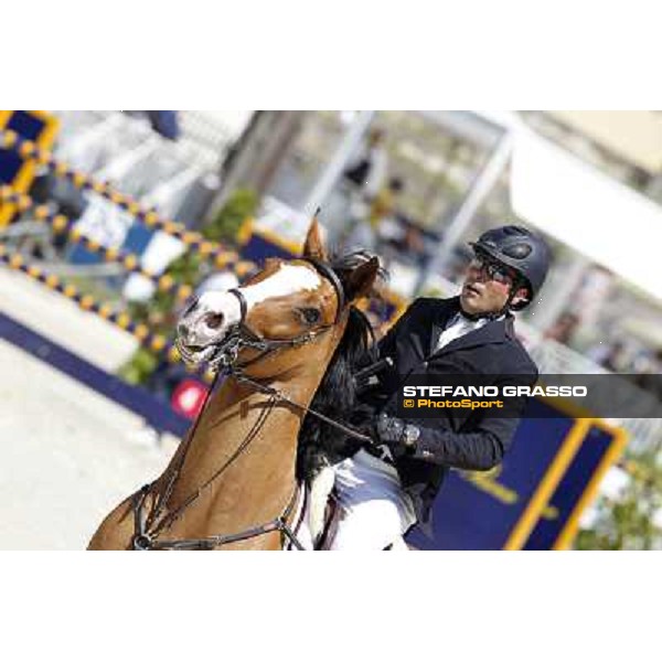 Matteo Giunti and Bambino Van T Zorgvliet Gran Premio Città di Roma Loro Piana Roma - Villa Borghese - 80° Csio Piazza di Siena,27th may 2012 ph.Stefano Grasso