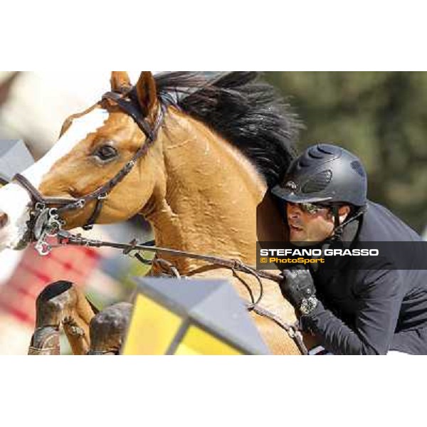 Matteo Giunti and Bambino Van T Zorgvliet Gran Premio Città di Roma Loro Piana Roma - Villa Borghese - 80° Csio Piazza di Siena,27th may 2012 ph.Stefano Grasso