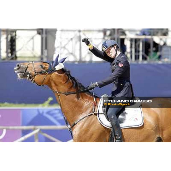 Eleonora Zorzetto and Vumpaci VD Zuuthoeve Gran Premio Città di Roma Loro Piana Roma - Villa Borghese - 80° Csio Piazza di Siena,27th may 2012 ph.Stefano Grasso