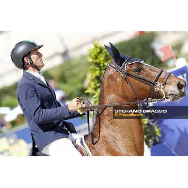 Luca Maria Moneta and Neptune Brecourt Gran Premio Città di Roma Loro Piana Roma - Villa Borghese - 80° Csio Piazza di Siena,27th may 2012 ph.Stefano Grasso