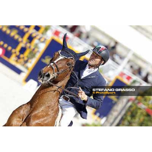 Luca Maria Moneta and Neptune Brecourt Gran Premio Città di Roma Loro Piana Roma - Villa Borghese - 80° Csio Piazza di Siena,27th may 2012 ph.Stefano Grasso