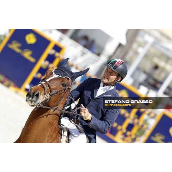 Luca Maria Moneta and Neptune Brecourt Gran Premio Città di Roma Loro Piana Roma - Villa Borghese - 80° Csio Piazza di Siena,27th may 2012 ph.Stefano Grasso