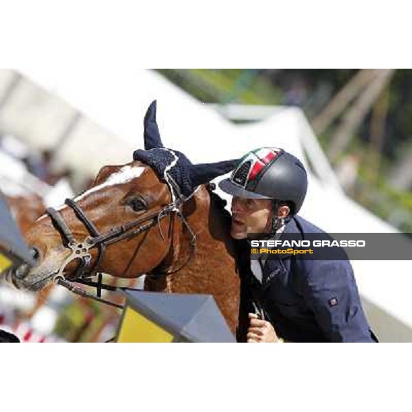 Luca Maria Moneta and Neptune Brecourt Gran Premio Città di Roma Loro Piana Roma - Villa Borghese - 80° Csio Piazza di Siena,27th may 2012 ph.Stefano Grasso