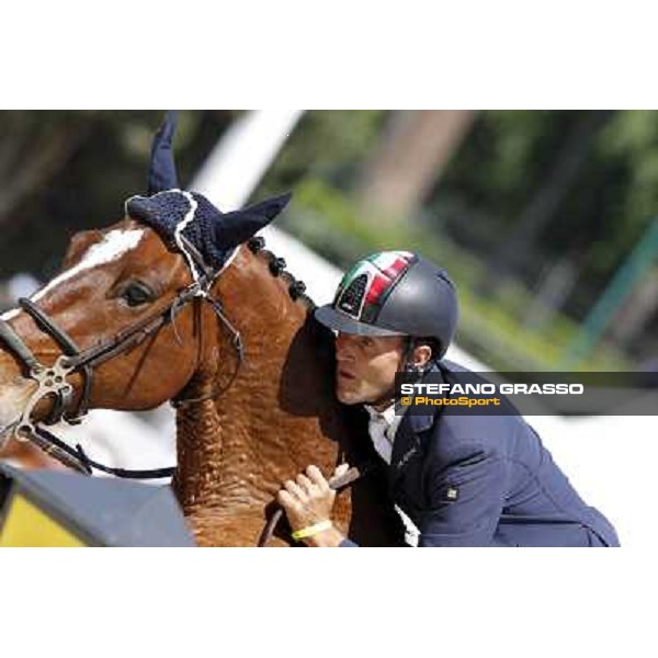 Luca Maria Moneta and Neptune Brecourt Gran Premio Città di Roma Loro Piana Roma - Villa Borghese - 80° Csio Piazza di Siena,27th may 2012 ph.Stefano Grasso
