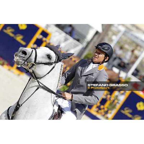 Marco Kutscher and Cornet Obolensky Gran Premio Città di Roma Loro Piana Roma - Villa Borghese - 80° Csio Piazza di Siena,27th may 2012 ph.Stefano Grasso