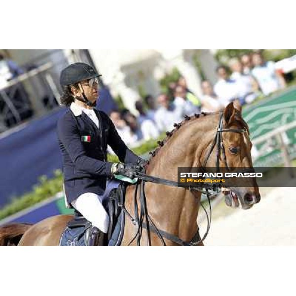 Natale Chiaudani and Fix Design Almero Gran Premio Città di Roma Loro Piana Roma - Villa Borghese - 80° Csio Piazza di Siena,27th may 2012 ph.Stefano Grasso