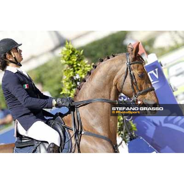 Natale Chiaudani and Fix Design Almero Gran Premio Città di Roma Loro Piana Roma - Villa Borghese - 80° Csio Piazza di Siena,27th may 2012 ph.Stefano Grasso