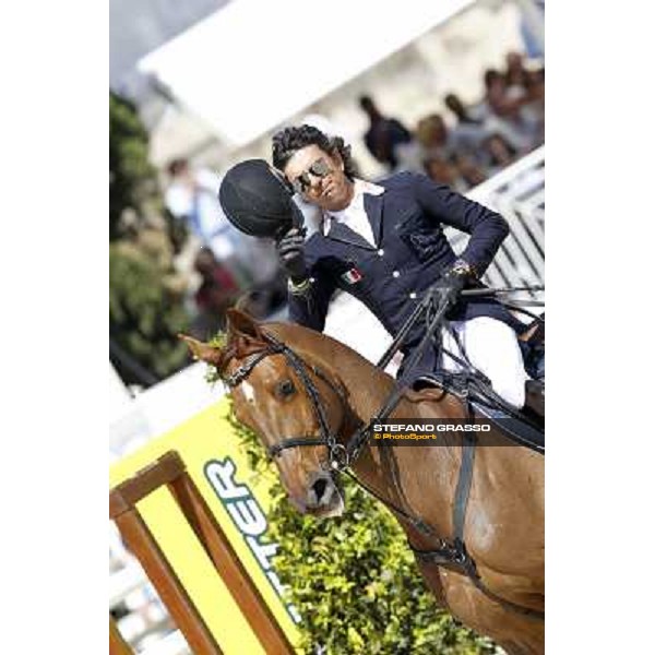 Natale Chiaudani and Fix Design Almero Gran Premio Città di Roma Loro Piana Roma - Villa Borghese - 80° Csio Piazza di Siena,27th may 2012 ph.Stefano Grasso