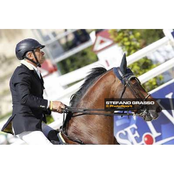 Roberto Arioldi and Loro Piana Lagerfeld Gran Premio Città di Roma Loro Piana Roma - Villa Borghese - 80° Csio Piazza di Siena,27th may 2012 ph.Stefano Grasso