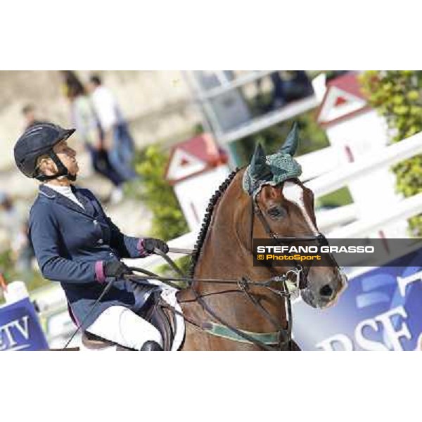 Tina Fletcher and Hallo Sailor Gran Premio Città di Roma Loro Piana Roma - Villa Borghese - 80° Csio Piazza di Siena,27th may 2012 ph.Stefano Grasso