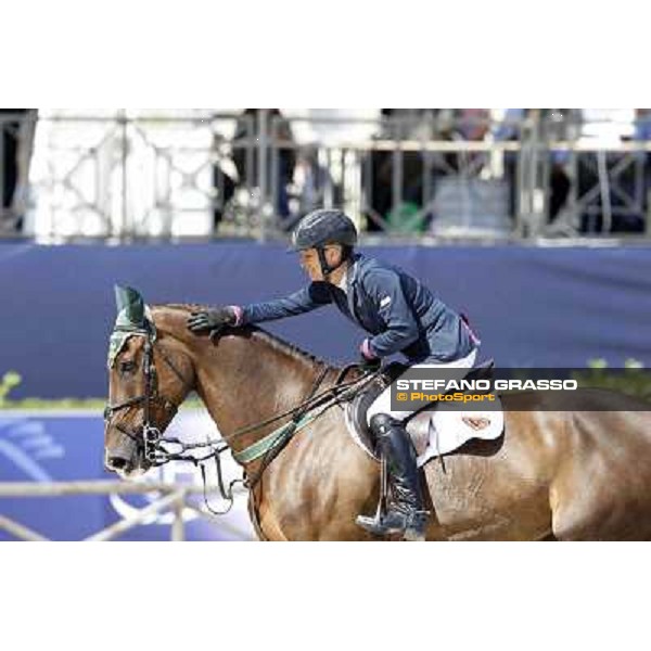 Tina Fletcher and Hallo Sailor Gran Premio Città di Roma Loro Piana Roma - Villa Borghese - 80° Csio Piazza di Siena,27th may 2012 ph.Stefano Grasso