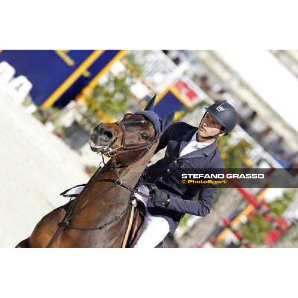Nicola Philippaerts and Carlos VHPZ Gran Premio Città di Roma Loro Piana Roma - Villa Borghese - 80° Csio Piazza di Siena,27th may 2012 ph.Stefano Grasso