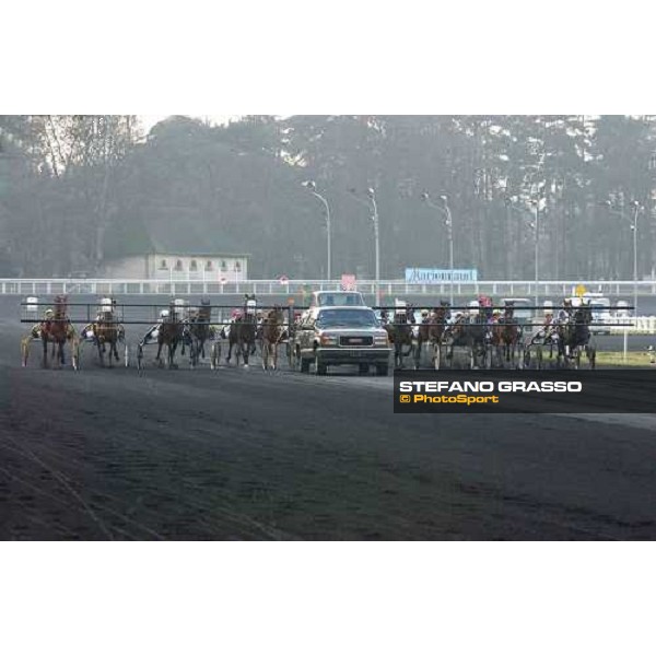 start Prix du Luxembourg Paris Vincennes 29th january 2005 ph. Stefano Grasso